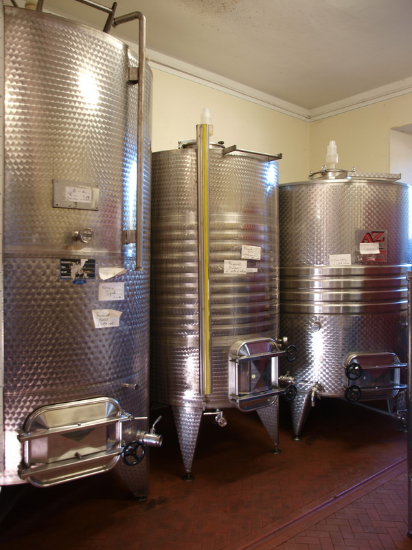 Weingut Famiglia Buccelletti, Weinkeller