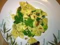 Pasta mit Grünkohl und Rosenkohl
