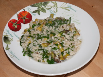 Spargelrisotto